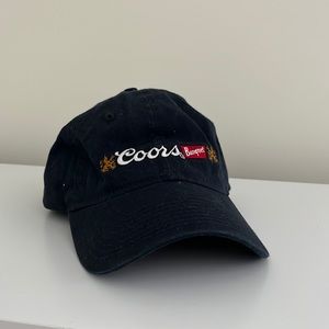 Coors baseball cap